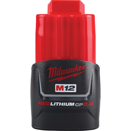 M12 Redlithium 2.0 Battery, Lithium-Ion, 12 V, 2 A Groupe Belzile Dickner
