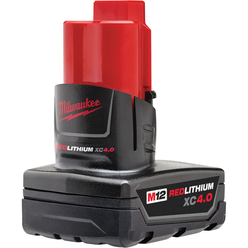 Bloc-piles M12 Redlithium 4.0, Lithium-ion, 12 V, 4 A Groupe Belzile Dickner