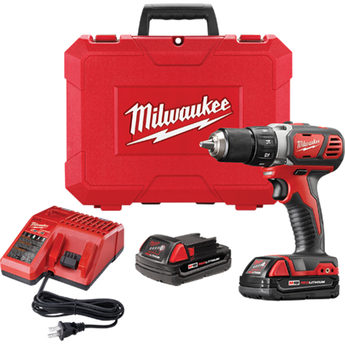 Ensemble perceuses/visseuses compactes M18, Lithium-ion, 18 V, Mandrin 1/2", Couple 500 lb-po Groupe Belzile Dickner