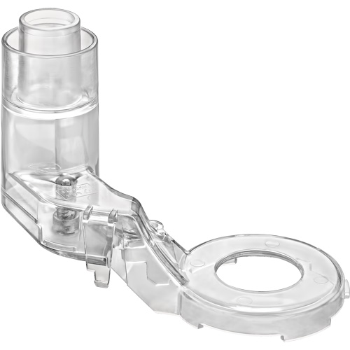 Adaptateur d'extracteur de poussi&egrave;re pour toupie &agrave; base plongeante Groupe Belzile Dickner