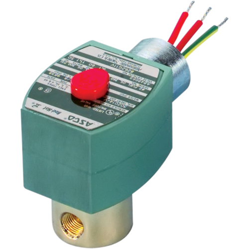 &eacute;lectrovannes 2 voies &agrave; action directe, Tuyau de 1/8", 140 PSI Groupe Belzile Dickner