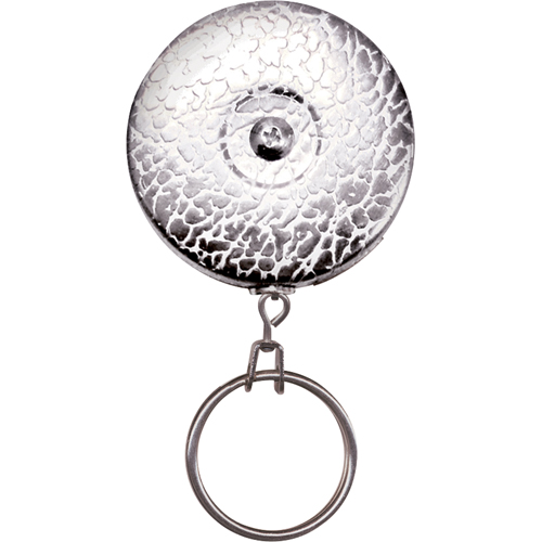 The Original Key Reel, Chrome, 24" Cable, Belt Clip Attachment Groupe Belzile Dickner