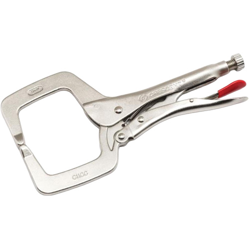 Locking C-Clamp with Regular Tips, 18" Length, C-Clamp Groupe Belzile Dickner