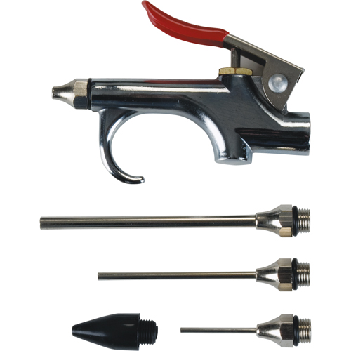 Blow Gun Kit with 5 Interchangeable Tips Groupe Belzile Dickner