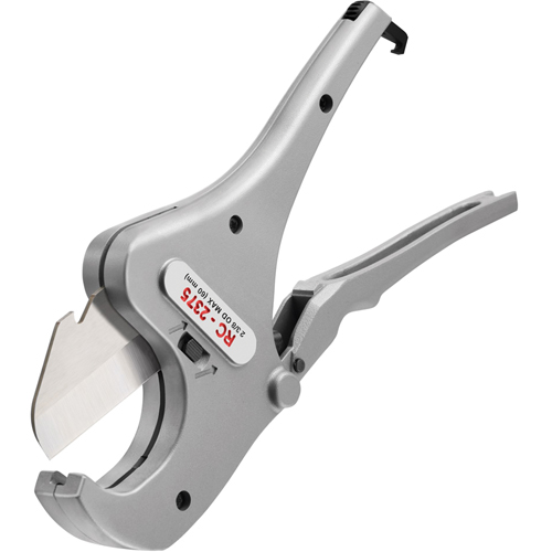 Ratchet Action Plastic Pipe & Tubing Cutter #RC-2375, 1/8" - 2-3/8" Capacity Groupe Belzile Dickner