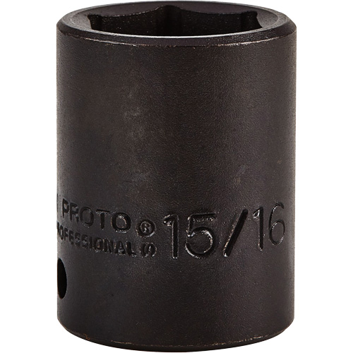 Socket, Impact, 15/16", 1/2" Drive, 6 Points Groupe Belzile Dickner