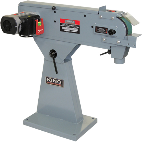 Metal Belt Sander Groupe Belzile Dickner