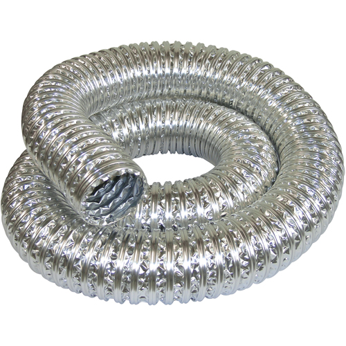 Ensemble de tuyaux ignifug&eacute;s de 3" pour aspirer la poussi&egrave;re de m&eacute;tal Groupe Belzile Dickner