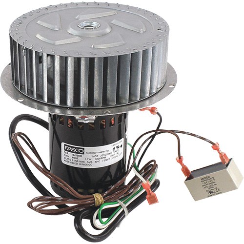 Assemblage de moteur et de roue de ventilateur Renzor Groupe Belzile Dickner