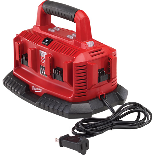 M18 Six Pack Sequential Charger, 18 V, Lithium-Ion Groupe Belzile Dickner