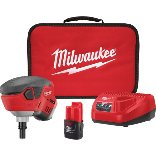 M12 Cordless Palm Nailer Kit, 12 V, Lithium-Ion Groupe Belzile Dickner