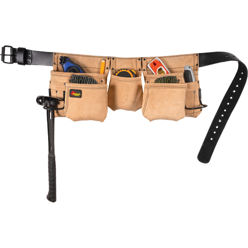 Tabliers de compagnon menuisier, Cuir, Havane Groupe Belzile Dickner
