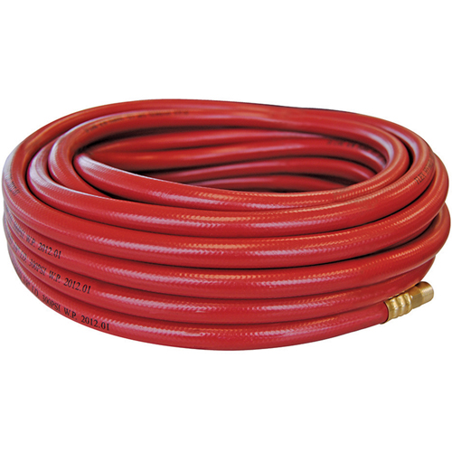 Flexhybrid Hoses with Fittings, Air, Rubber, 1/2" dia. x 25', 300 psi, 3/8 NPT Groupe Belzile Dickner
