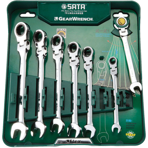 Ratcheting Combination Wrench, 12 Point, 1-1/2", Chrome Finish Groupe Belzile Dickner