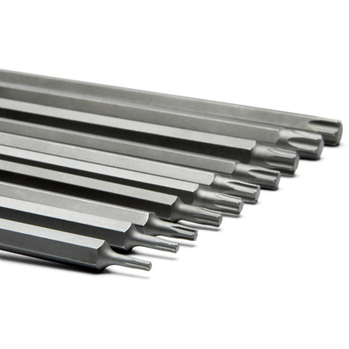 Jeu de douilles longues, Torx, Prise 1/4"/3/8", 10 mrcx Groupe Belzile Dickner