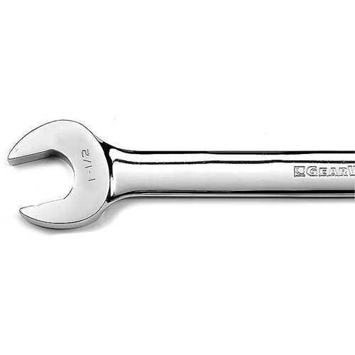 12-Point Long Pattern Combination Wrench, 12 Point, 1-1/2", Chrome/Polished Finish Groupe Belzile Dickner