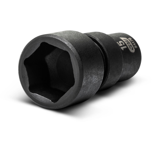 Jeu de 12 douilles m&eacute;triques flexibles universelles &agrave; chocs 1/4" &agrave; 6 pans Groupe Belzile Dickner