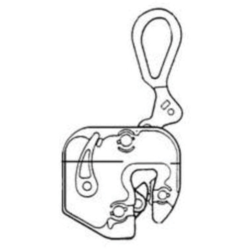 GXL Plate Clamp, 4000 lbs. (2 tons), 1/16" - 7/8" Jaw Opening Groupe Belzile Dickner