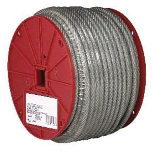 C&acirc;ble m&eacute;tallique, 250' (76,2 m) x 3/32", 184 lb (0,092 tonne), Rev&ecirc;tement de vinyle Groupe Belzile Dickner
