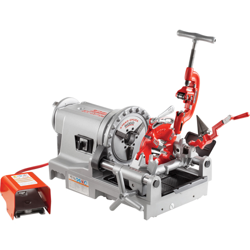 Machine &agrave; fileter compacte no 300, 52 tr/min, Filetage de la tige 1/2" - 2" Groupe Belzile Dickner