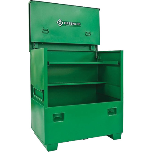 Jobsite Chest, 48" W x 30" D x Green Groupe Belzile Dickner