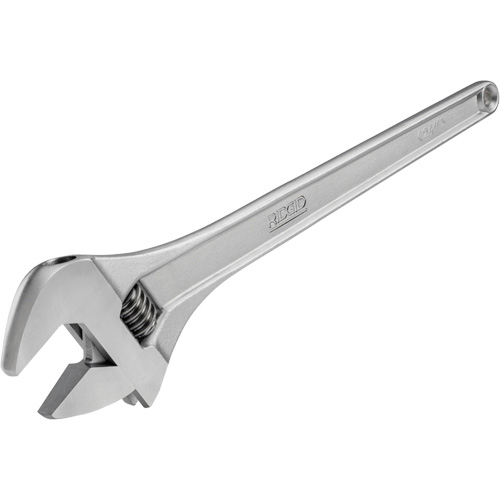 Adjustable Wrench, 6" L, 3/4" Max Width, Chrome Groupe Belzile Dickner