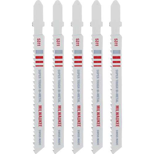 Lame de scie sauteuse, Bim&eacute;tal, Tige en T, 4" lo, 10 dents par pouce Groupe Belzile Dickner