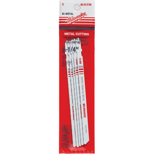 Lame de scie sauteuse, Bim&eacute;tal, Tige en T, 5-1/4" lo, 24 dents par pouce Groupe Belzile Dickner