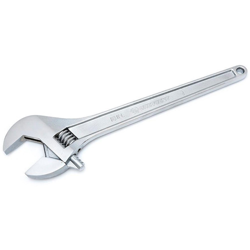 Adjustable Tapered Handle Wrench - Carded, 18" L, 2-1/16"/53 mm Max Width, Chrome/Polished Groupe Belzile Dickner