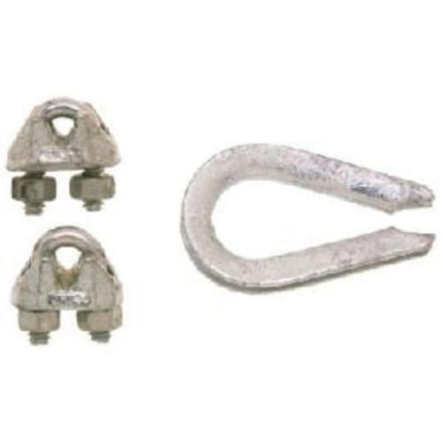 Wire Rope Clips with Thimble Set Groupe Belzile Dickner