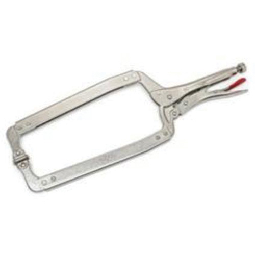 Locking C-Clamp with Swivel Pads, 18" Length, C-Clamp Groupe Belzile Dickner