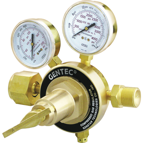 Heavy-Duty Manifold Regulator, Acetylene, 1"-11-1/2 NPS LH(M) Inlet Groupe Belzile Dickner