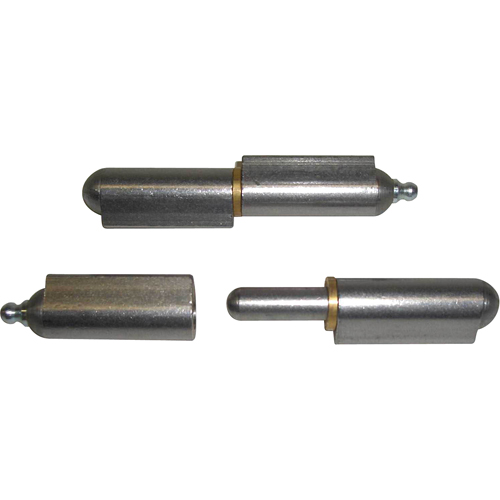 Charni&egrave;re &agrave; souder avec rondelles, 5/16" dia. x 3-3/16" lo, Aluminium a/goupille fixe en acier inoxydable Groupe Belzile Dickner