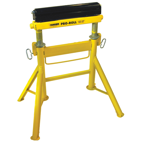 Pro Roll Pipe Stand, 2000 lbs. Load Capacity, 36" Pipe Capacity Groupe Belzile Dickner