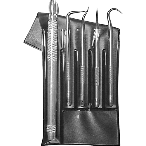 4-Piece Utility Pick Set With  Machined Aluminum Handles Groupe Belzile Dickner