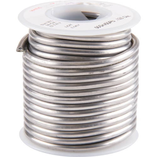 Common Solder, Lead-Based, 50% Tin 50% Lead, Acid Core, 0.125" Dia. Groupe Belzile Dickner