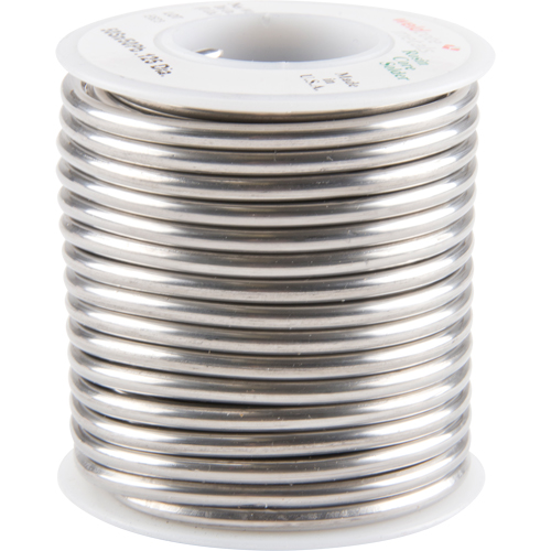 Common Solder, Lead-Based, 50% Tin 50% Lead, Rosin Core, 0.125" Dia. Groupe Belzile Dickner