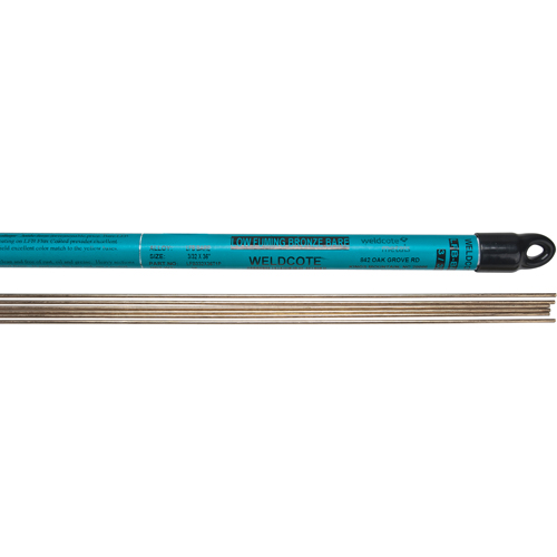 Baguettes pour soudage TIG en longueurs de 36", 3/32", Bronze nu pour soudo-brasage Groupe Belzile Dickner