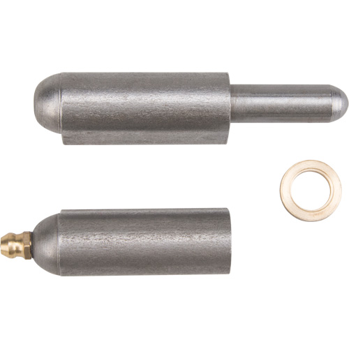 Charni&egrave;re &agrave; souder, 0,63" dia. x 3,937" lo, Acier doux a/goupille fixe en acier Groupe Belzile Dickner