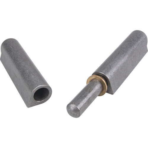 Charni&egrave;re &agrave; souder, 1,102" dia. x 10,236" lo, Acier doux a/goupille fixe en acier Groupe Belzile Dickner