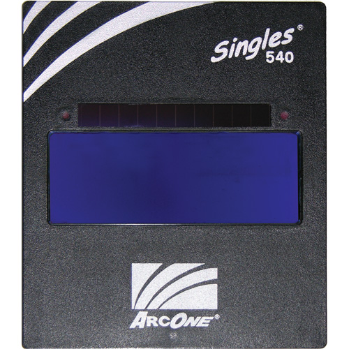 ArcOne&reg; Singles&reg; High Definition Auto-Darkening Welding Lens, 5" W x 4" H Viewing Area, For Use With ArcOne&reg; Groupe Belzile Dickner