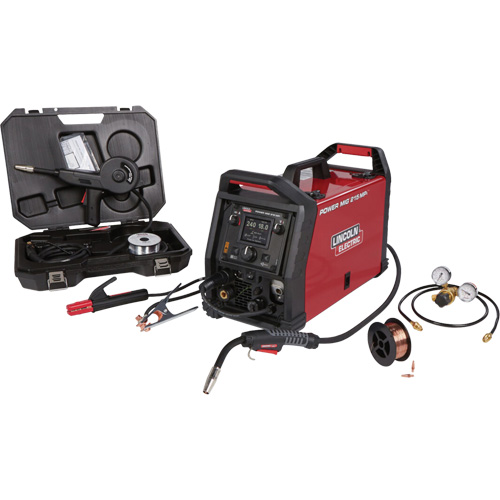 POWER MIG&reg; 215 MPi Multi-Process Welder Aluminum One-Pak&reg;, 120 V/230 V, 1 Ph, 60 Hz Groupe Belzile Dickner