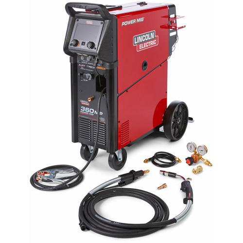 Machine &agrave; souder multiproc&eacute;d&eacute;s POWER MIG 360MP, 208 V/230 V/460 V/575 V, 1 Ph, 50/60 Hz Groupe Belzile Dickner