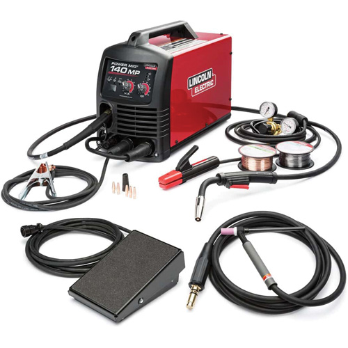 POWER MIG&reg; 140 MP&reg; Multi-Process Welder TIG One-Pak&reg;, 115 V, 1 Ph, 60 Hz Groupe Belzile Dickner