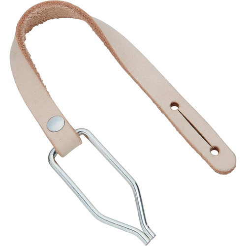 Handline with Thong Clip, Leather, Beige Groupe Belzile Dickner