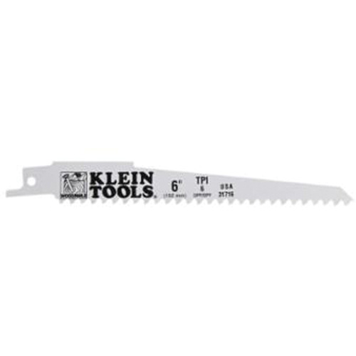 Reciprocating Saw Blades, Bi-Metal, 6 TPI, 6" L x 3/4" W Groupe Belzile Dickner