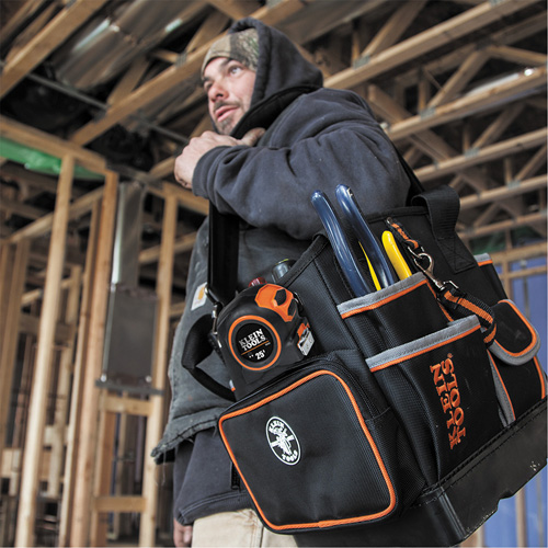 Fourretout Tradesman Pro, Nylon balistique, 40 pochettes, Noir/Orange Groupe Belzile Dickner