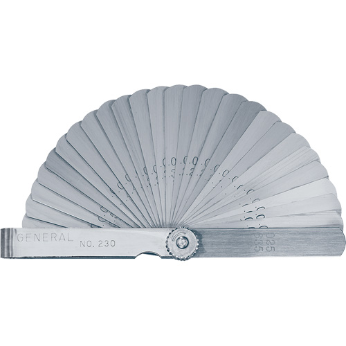 Economy Straight Leaf Feeler Gauge Groupe Belzile Dickner