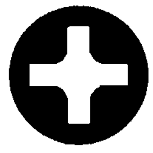 Stubby Phillips Screwdriver, #2, 3-7/16" L, Cushion Grip Handle Groupe Belzile Dickner