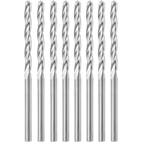 Foret spiral&eacute; &agrave; pointe standard 8 mcx d'un diam&egrave;tre de 1/8", 1/8", Cannelure 1" Groupe Belzile Dickner